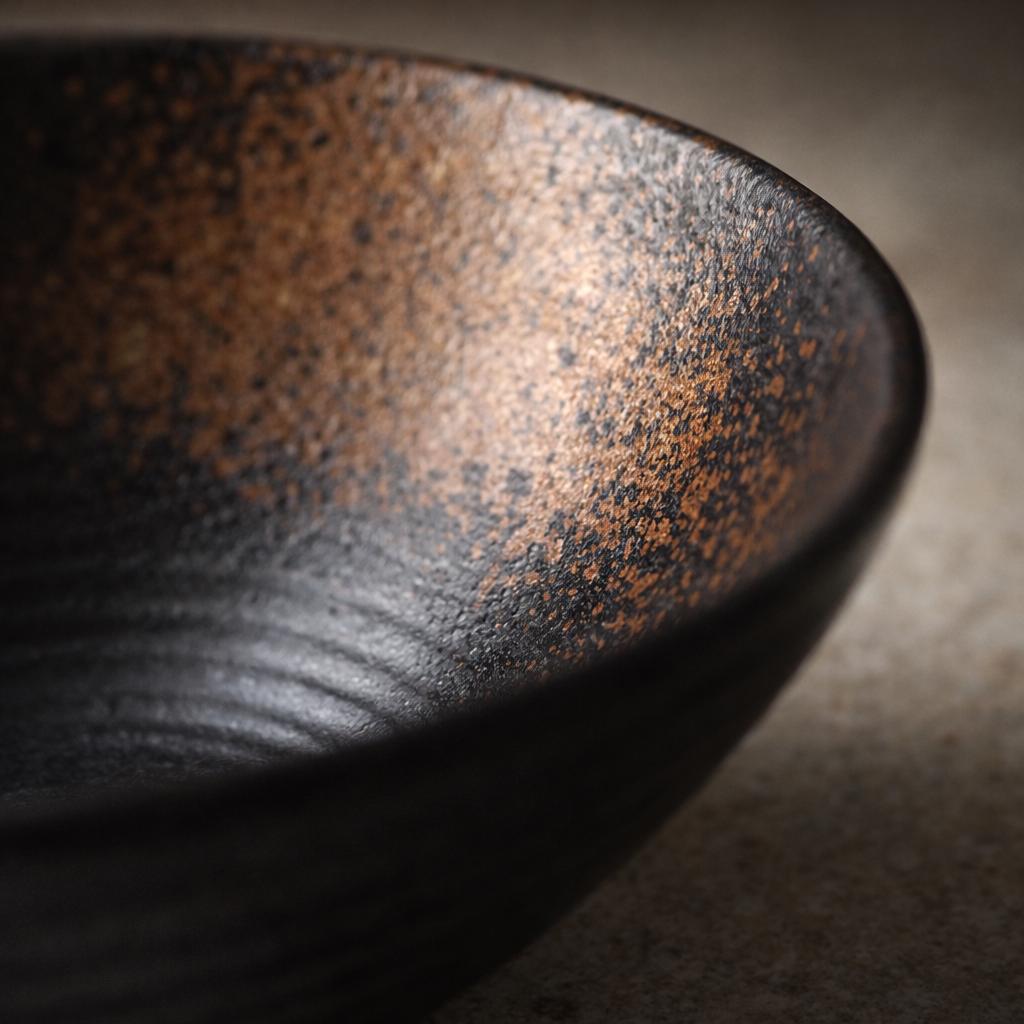 Ceramic Ramen Bowl - Large Minimalist Noodle Bowl for Everyday Kitchen Use