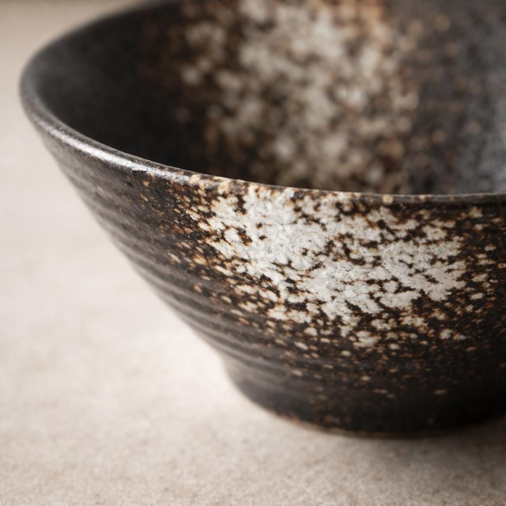 Bol à ramen en céramique - Bol à nouilles japonais minimaliste pour une cuisine moderne et calme