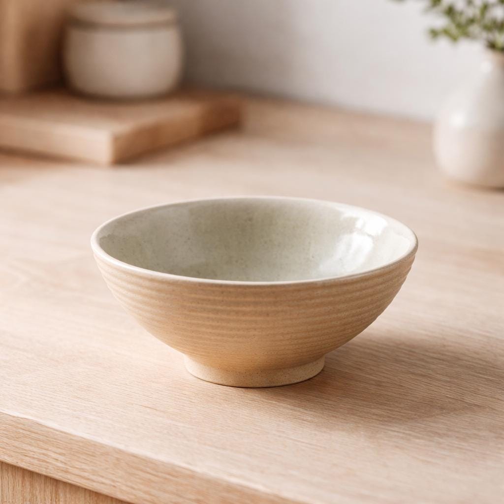Bol à ramen en céramique - Bol de style japonais pour une salle à manger minimaliste et chaleureuse