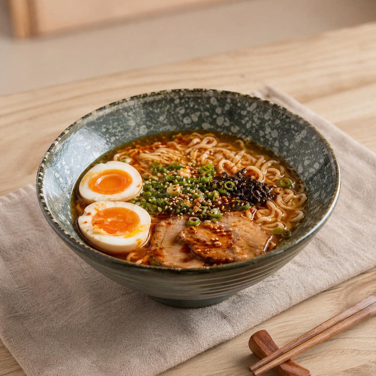 Bol à ramen en céramique - Bol minimaliste pour ramen et vie simple