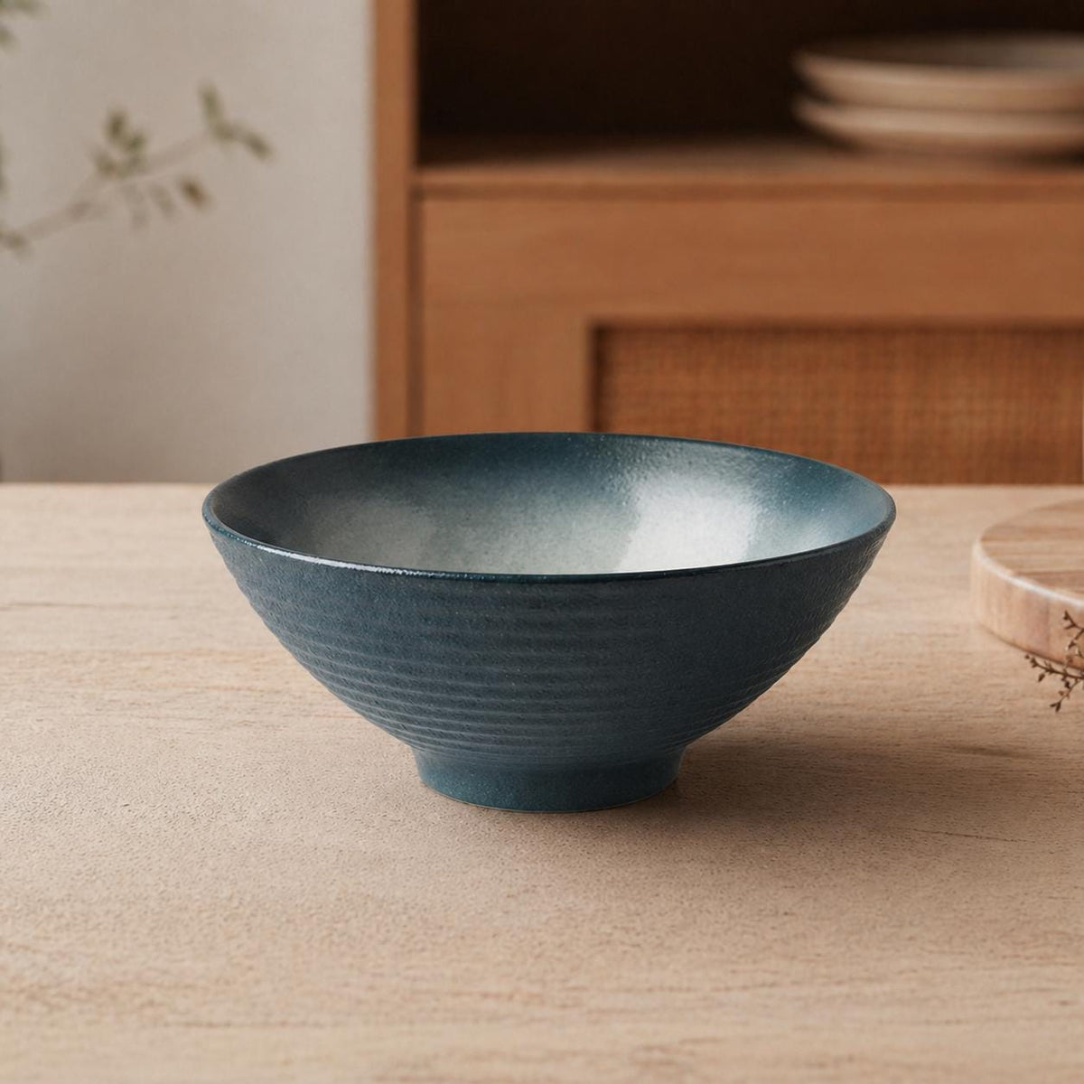 Bol à ramen en céramique - Grand bol minimal pour le confort et les repas de tous les jours