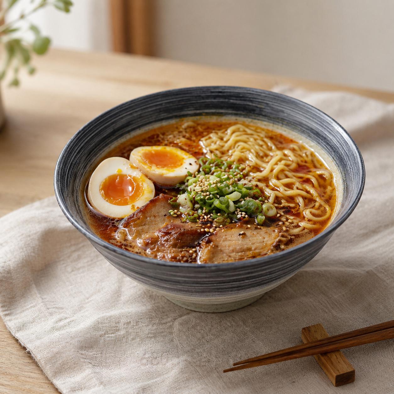 Bol à ramen en céramique - Bol à nouilles minimaliste pour des moments agréables au quotidien