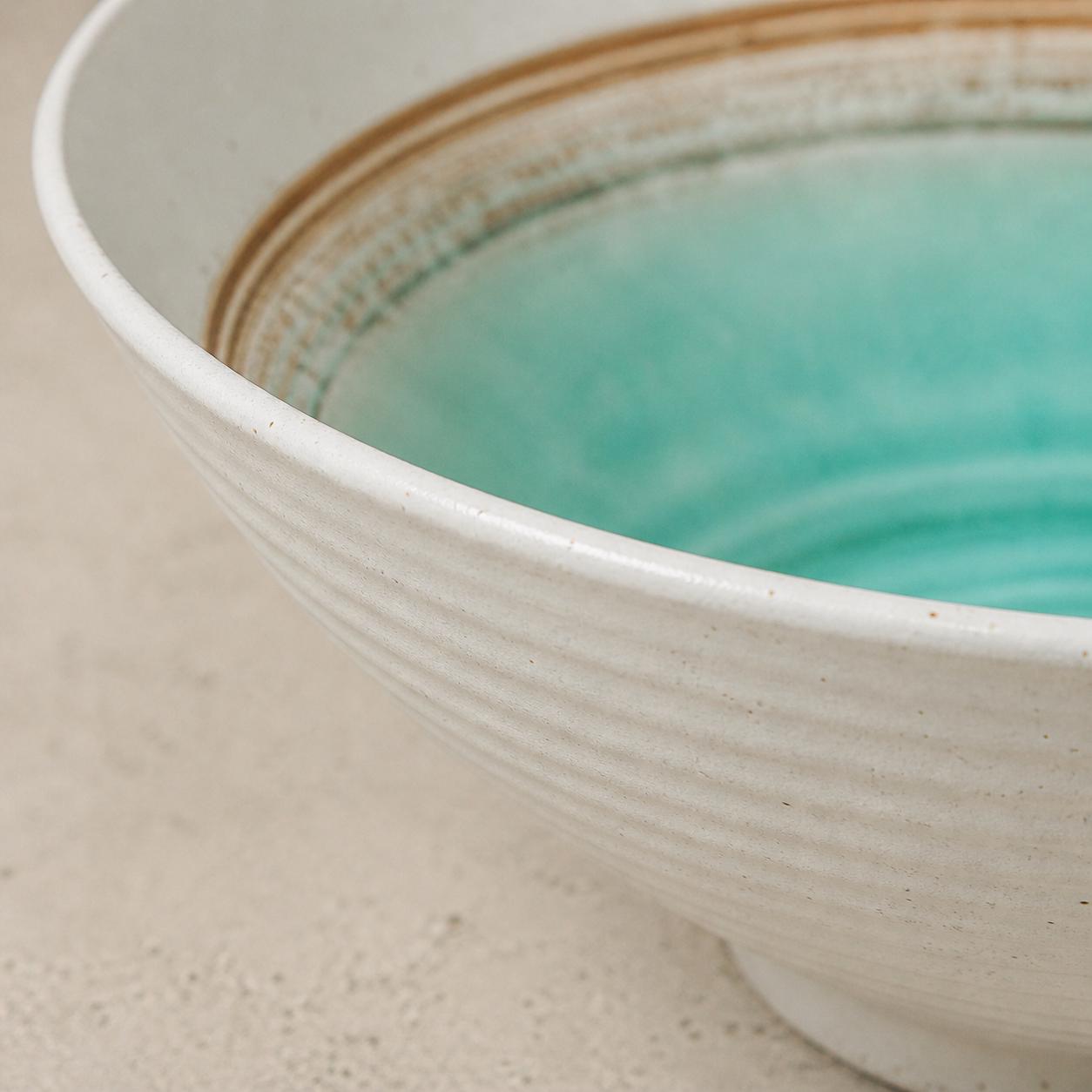 Ceramic Ramen Bowl - Aesthetic Japandi Bowl for a Modern Kitchen