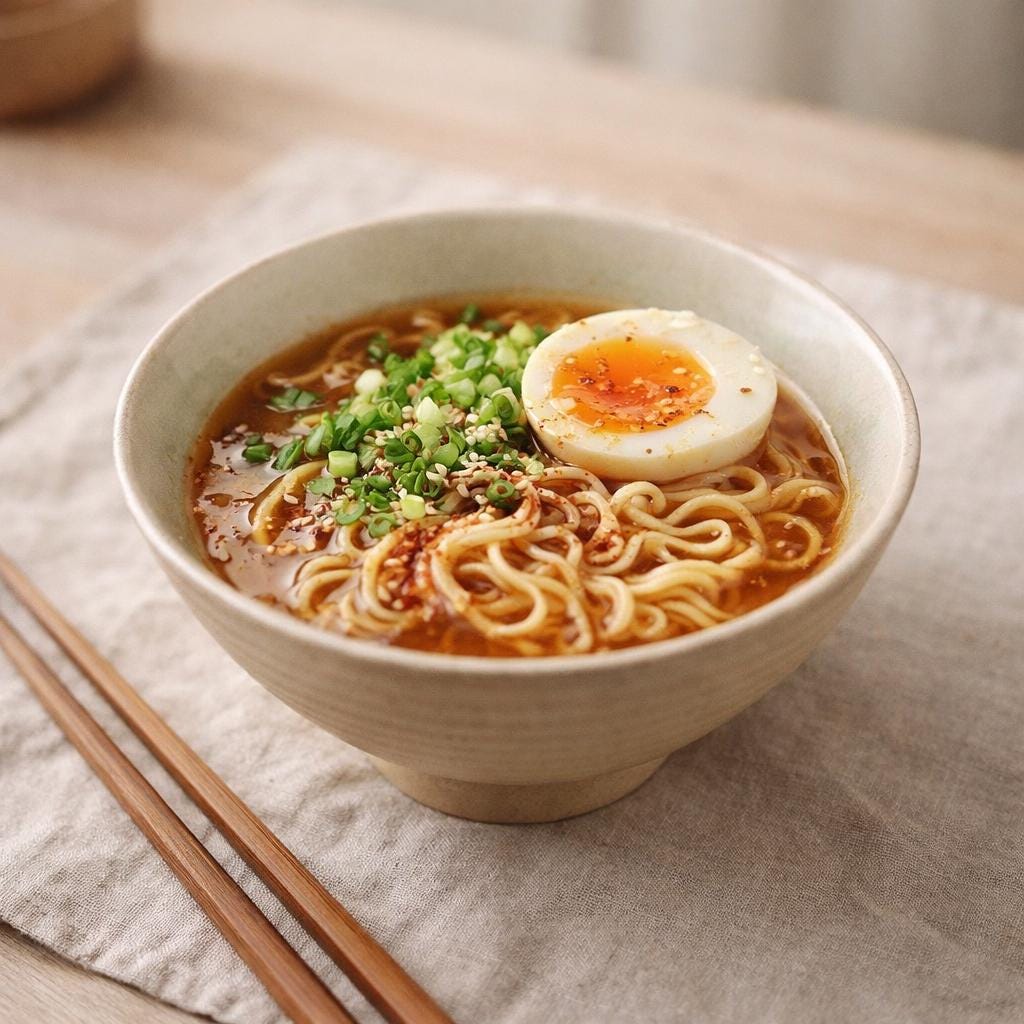 Bol à ramen bleu céladon ou sable