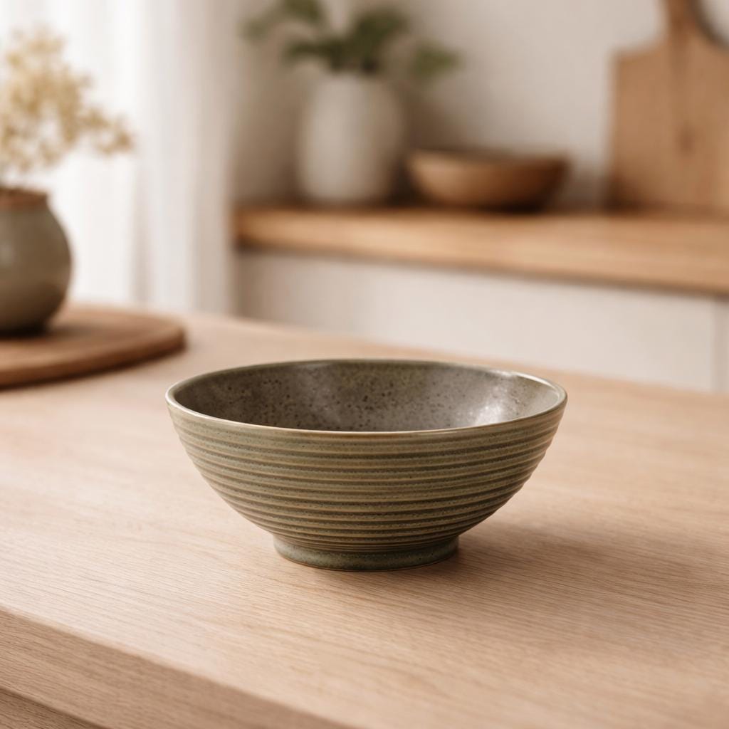 Bol à ramen en céramique - Bol à nouilles esthétique pour des moments de cuisine calmes