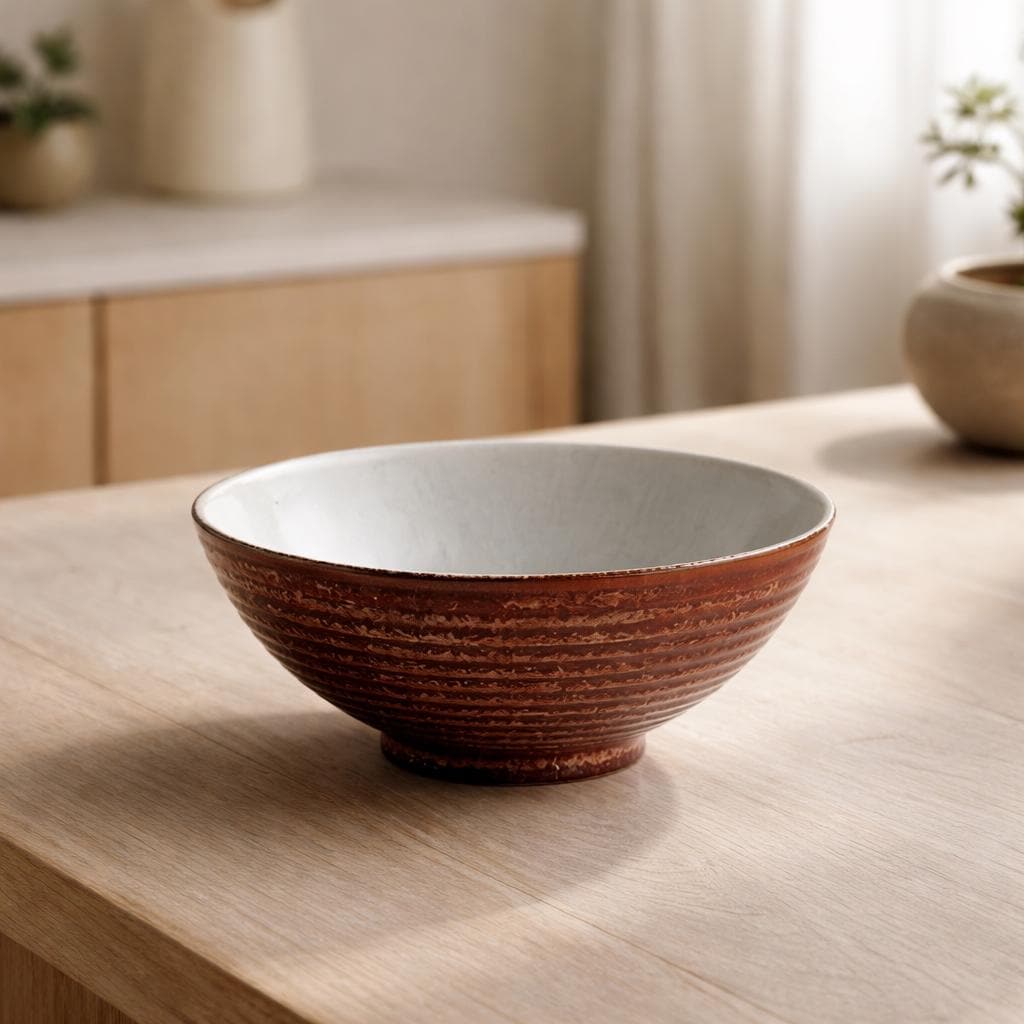 Bol à ramen en céramique - Bol japonais minimaliste pour une salle à manger intérieure moderne