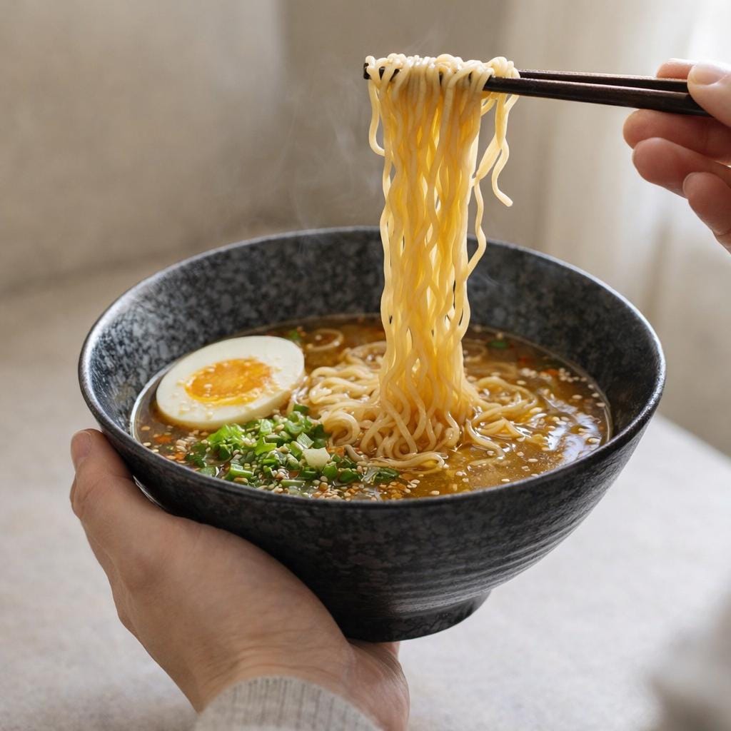 Bol à ramen en céramique - Bol minimaliste moderne pour un repas élégant au quotidien