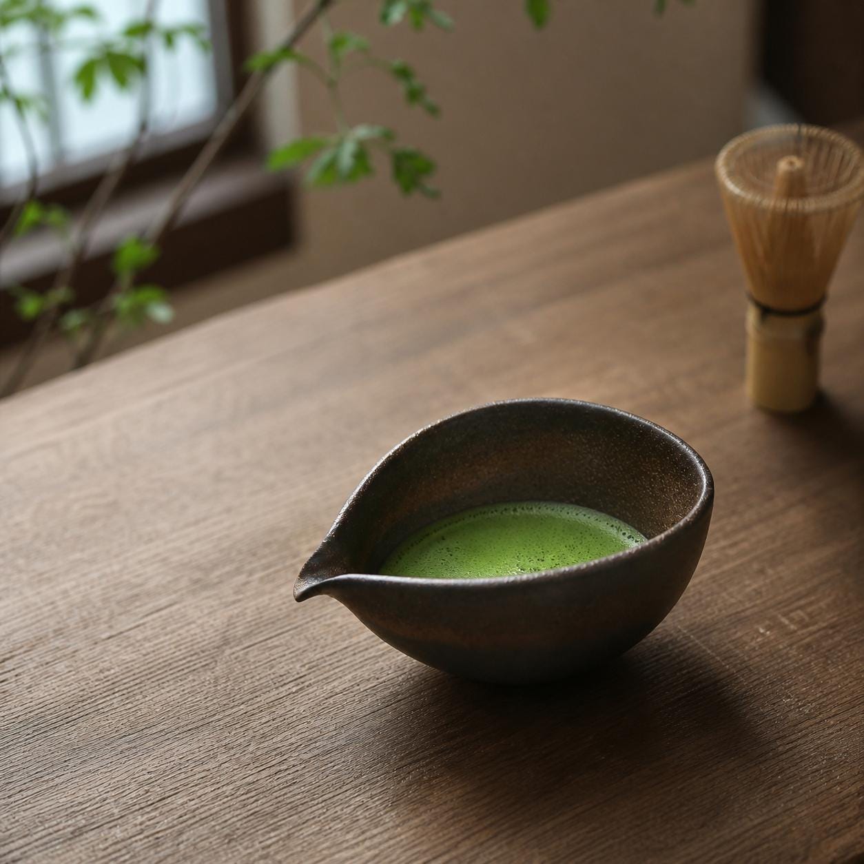 Ceramic Matcha Bowl Set - Matcha Starter Kit for Easy and Mindful Preparation