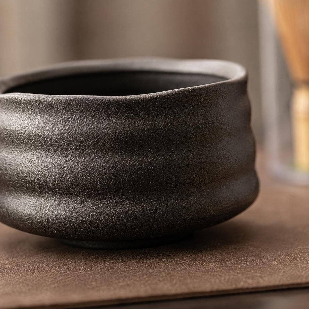 Matcha Set – Black Ribbed