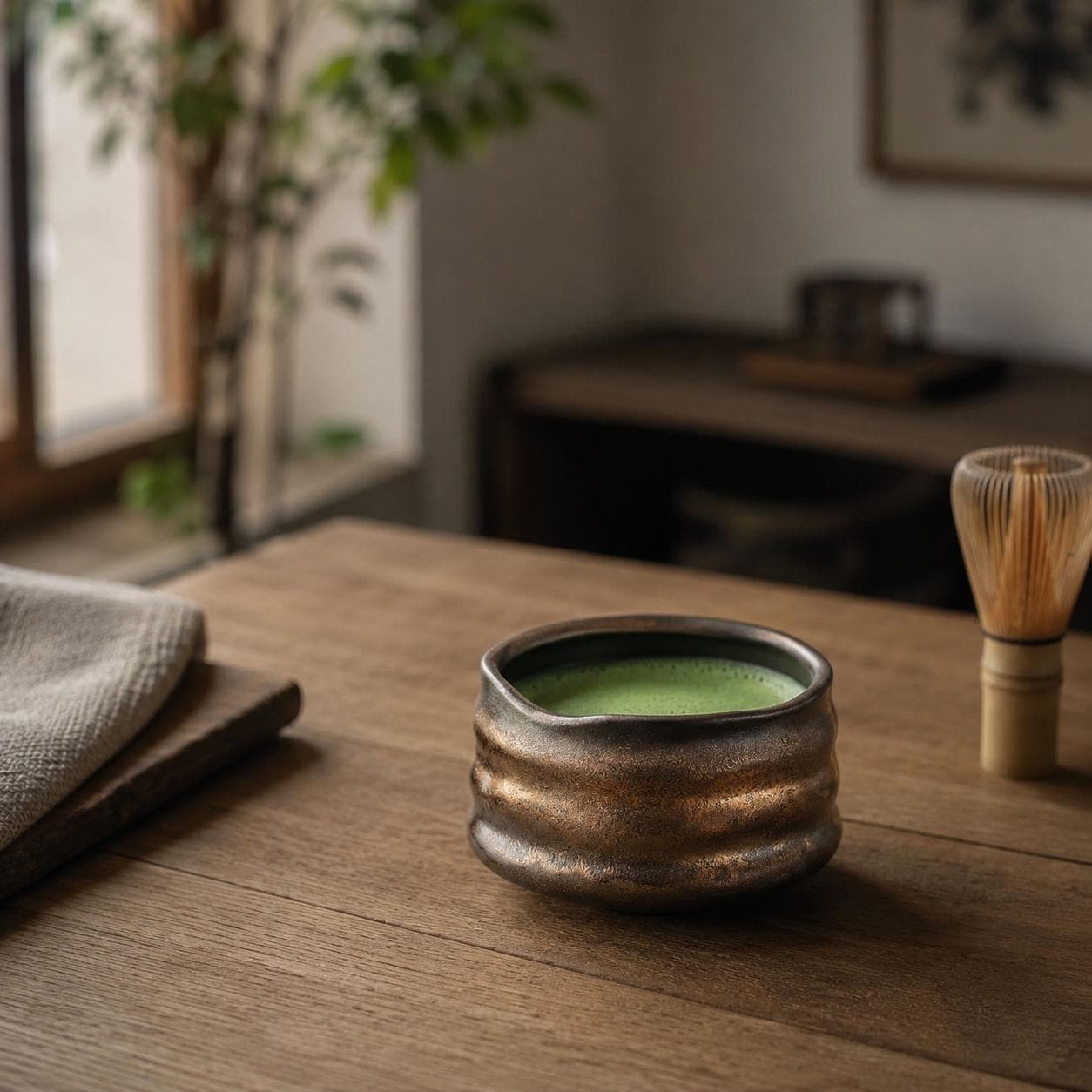Ensemble de bols à matcha en céramique - Kit de thé matcha japonais pour des rituels paisibles à la maison