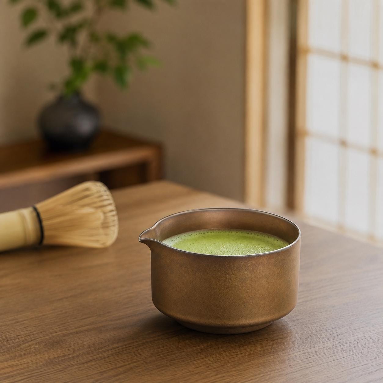 Ceramic Matcha Bowl Set - Japanese Tea Set for Relaxing Morning Rituals