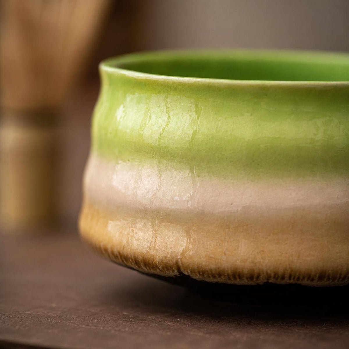 Set à matcha vert tendre
