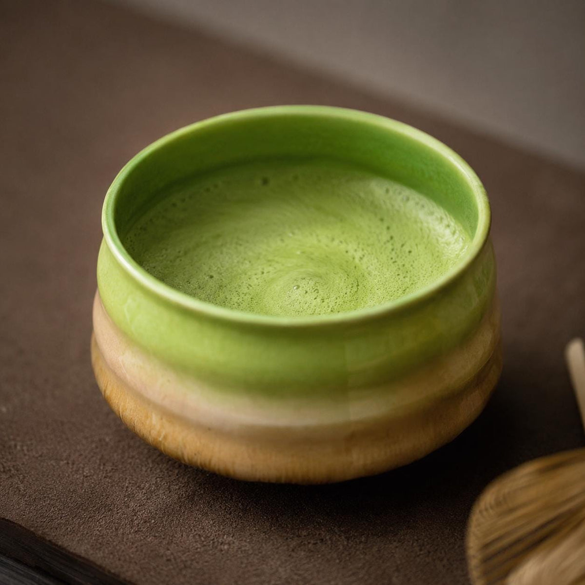 Set à matcha vert tendre