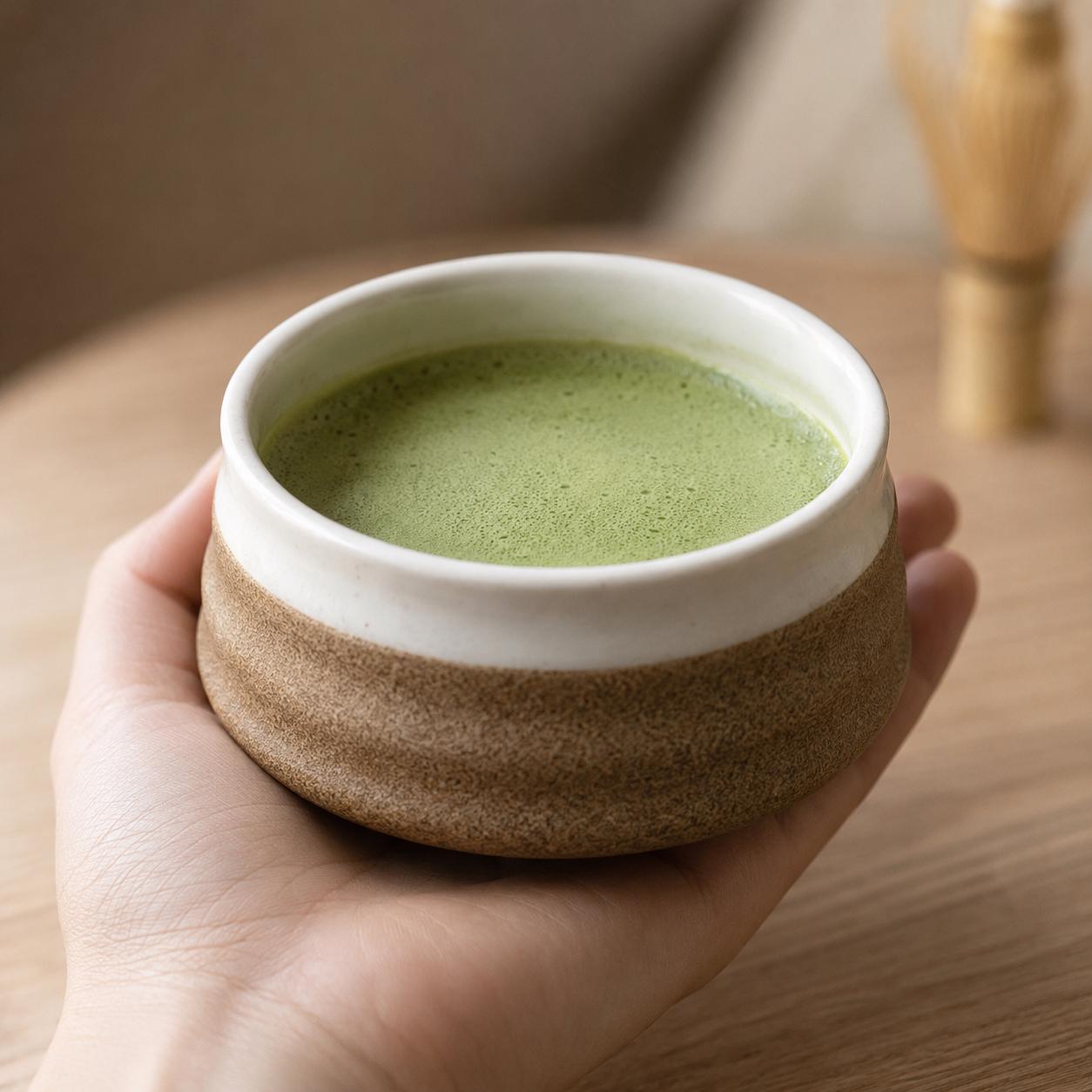 Ensemble de bols à matcha en céramique - Service à thé contemporain pour les cuisines Japandi