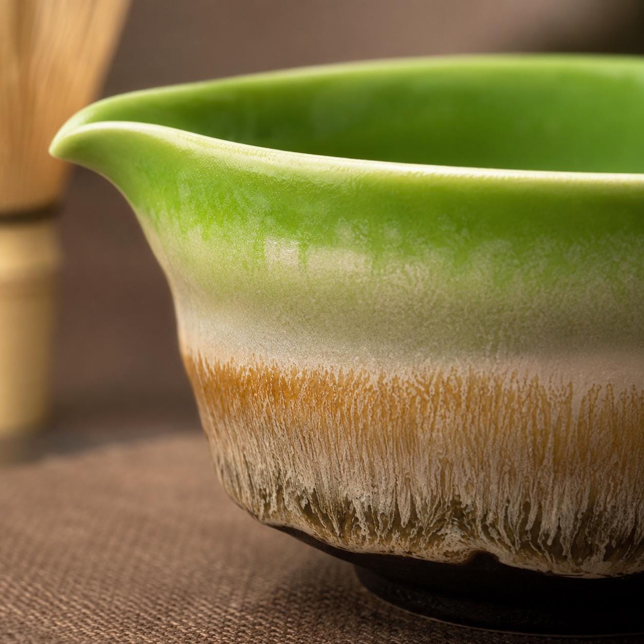 Ensemble de bols à matcha en céramique - Service à thé matcha Japandi pour un usage quotidien élégant