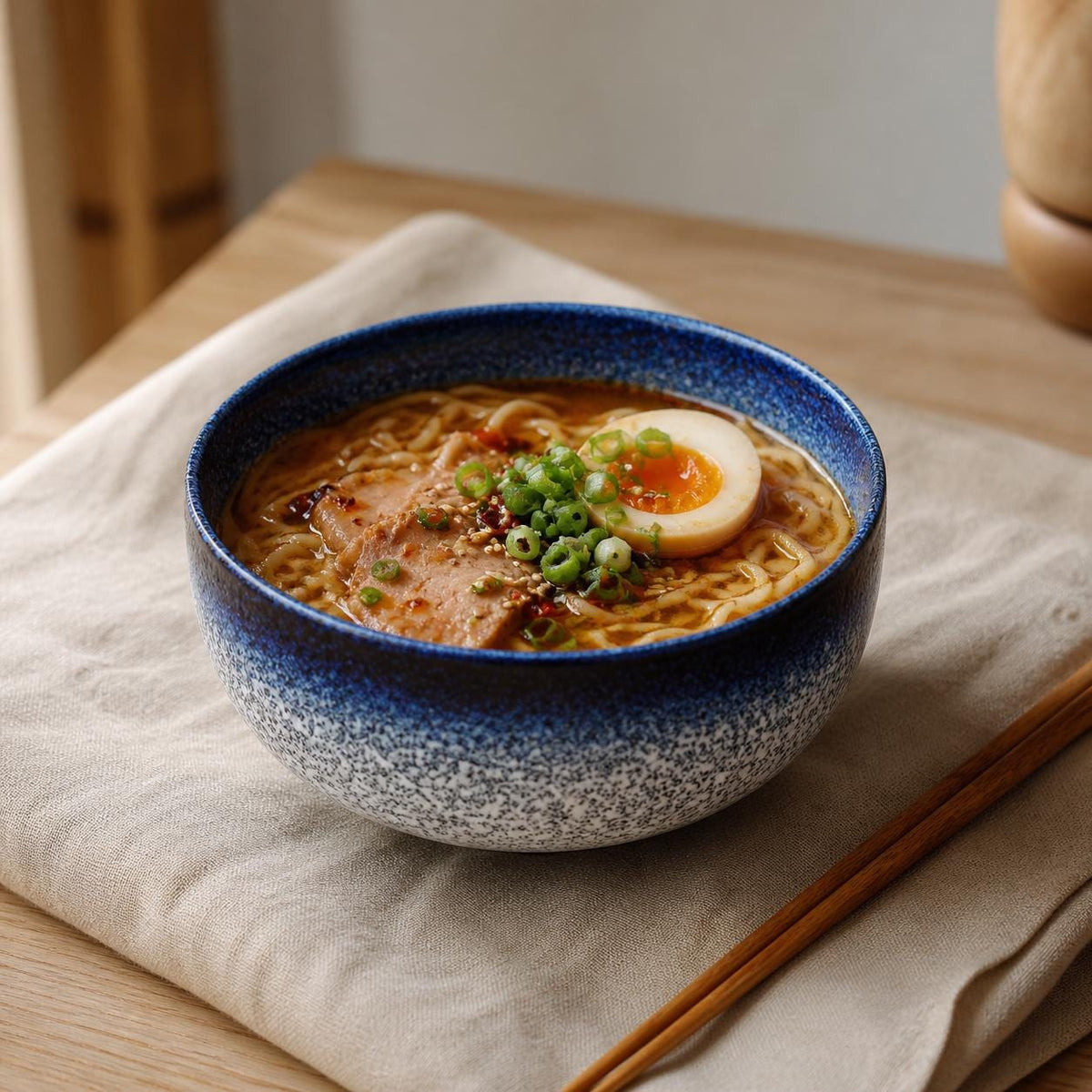 Bol ramen en céramique - Bol d'inspiration Japandi pour une vie moderne et simple