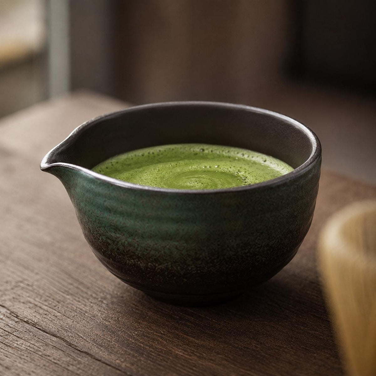Set à matcha vert et noir