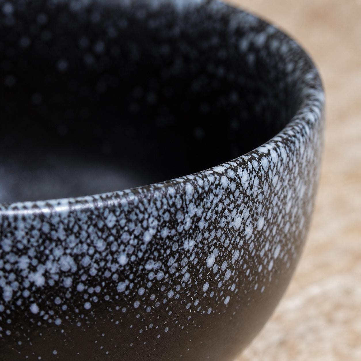 Bol ramen en céramique - Bol à nouilles texturé pour cuisine moderne à manger