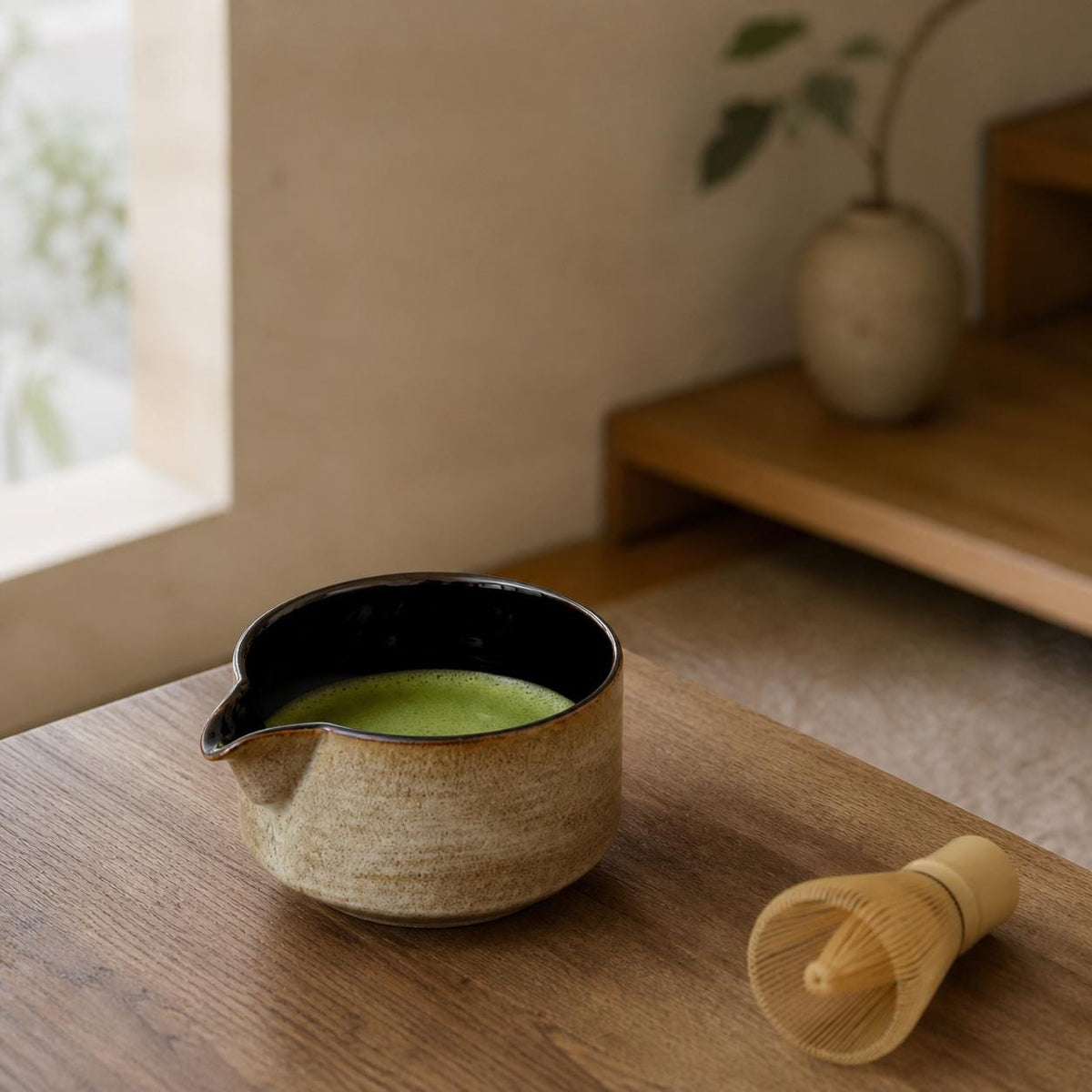 Matcha Set – Cream and Black