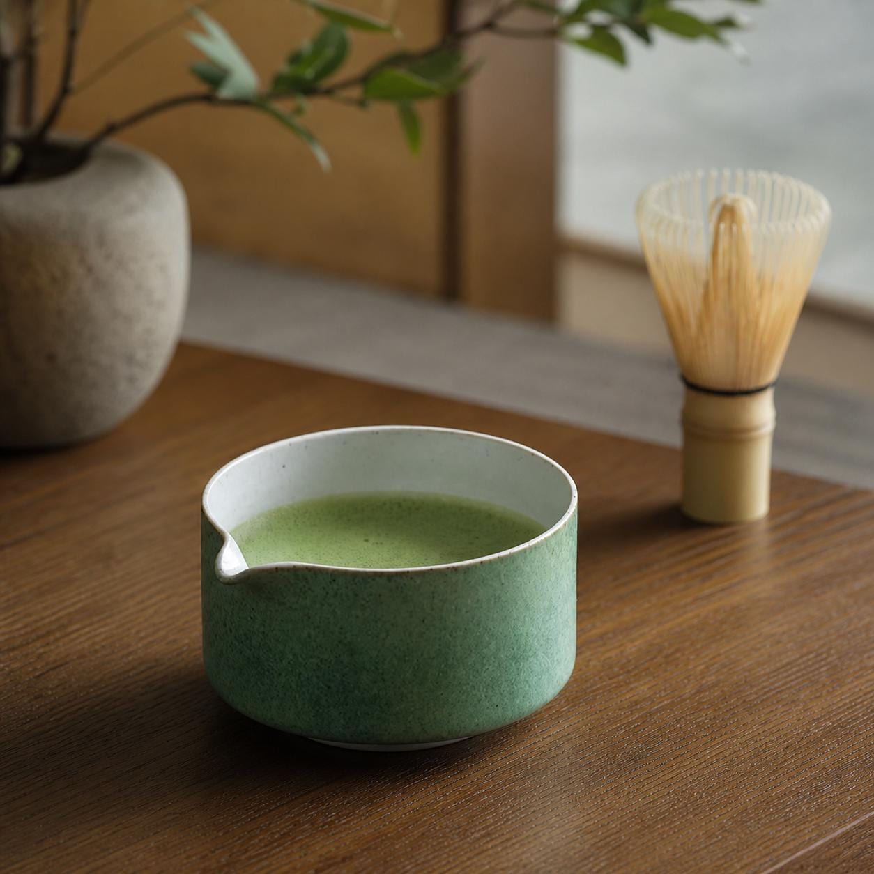 Ensemble de bols à matcha en céramique - Service à thé japonais minimaliste pour des moments de paix quotidiens