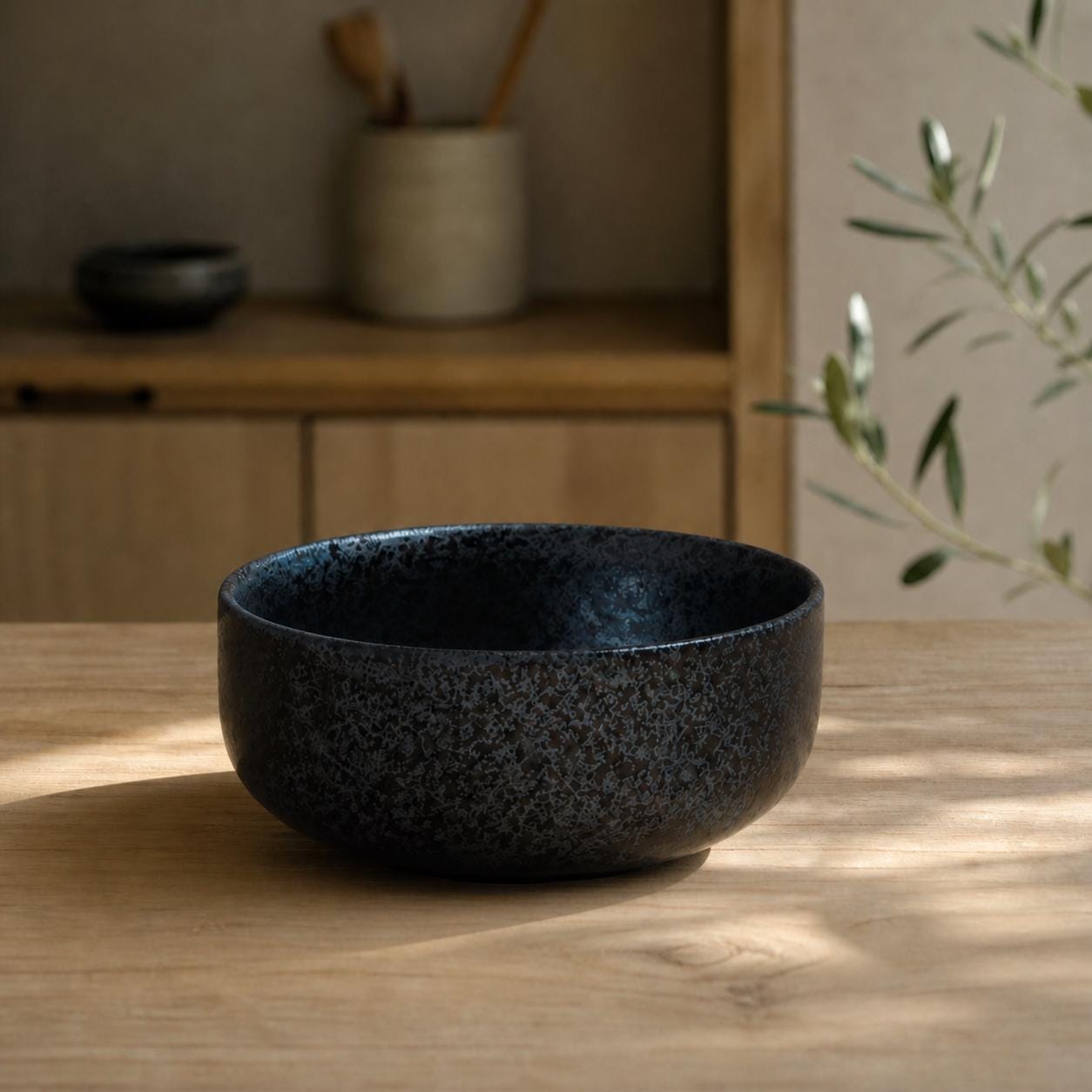 Ceramic Ramen Bowl - Minimalist Bowl for a Soft and Neutral Kitchen Aesthetic