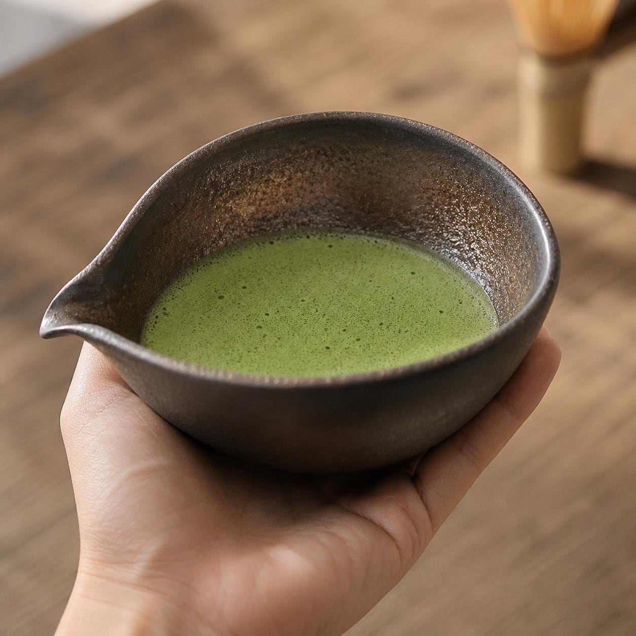 Ceramic Matcha Bowl Set - Matcha Starter Kit for Easy and Mindful Preparation