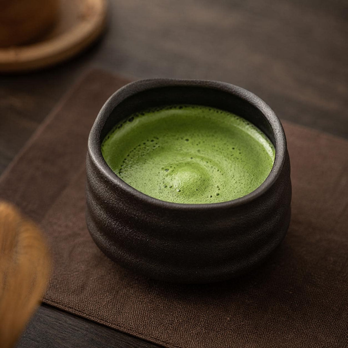 Matcha Set – Black Ribbed