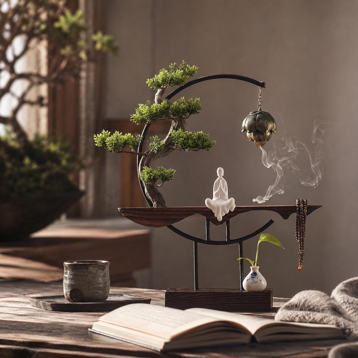Porte-encens Zen – Brûle-encens décoratif Japandi