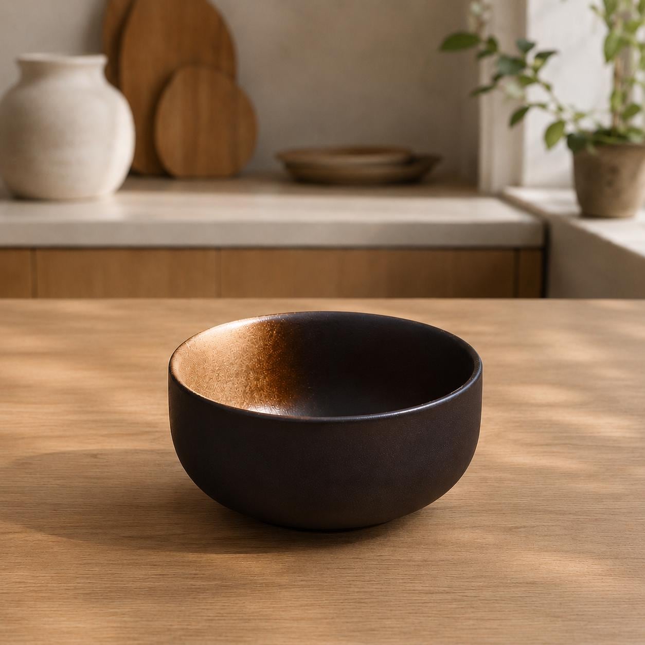 Bol à ramen en céramique - Bol à nouilles au fini mat pour la vaisselle contemporaine