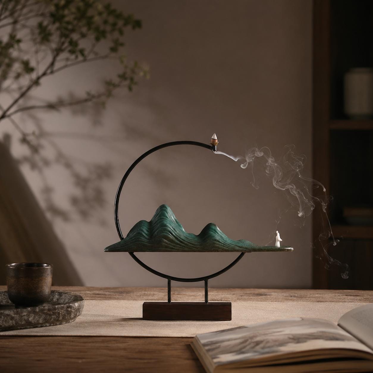 Porte-encens Wabi Sabi - Brûle-encens japonais
