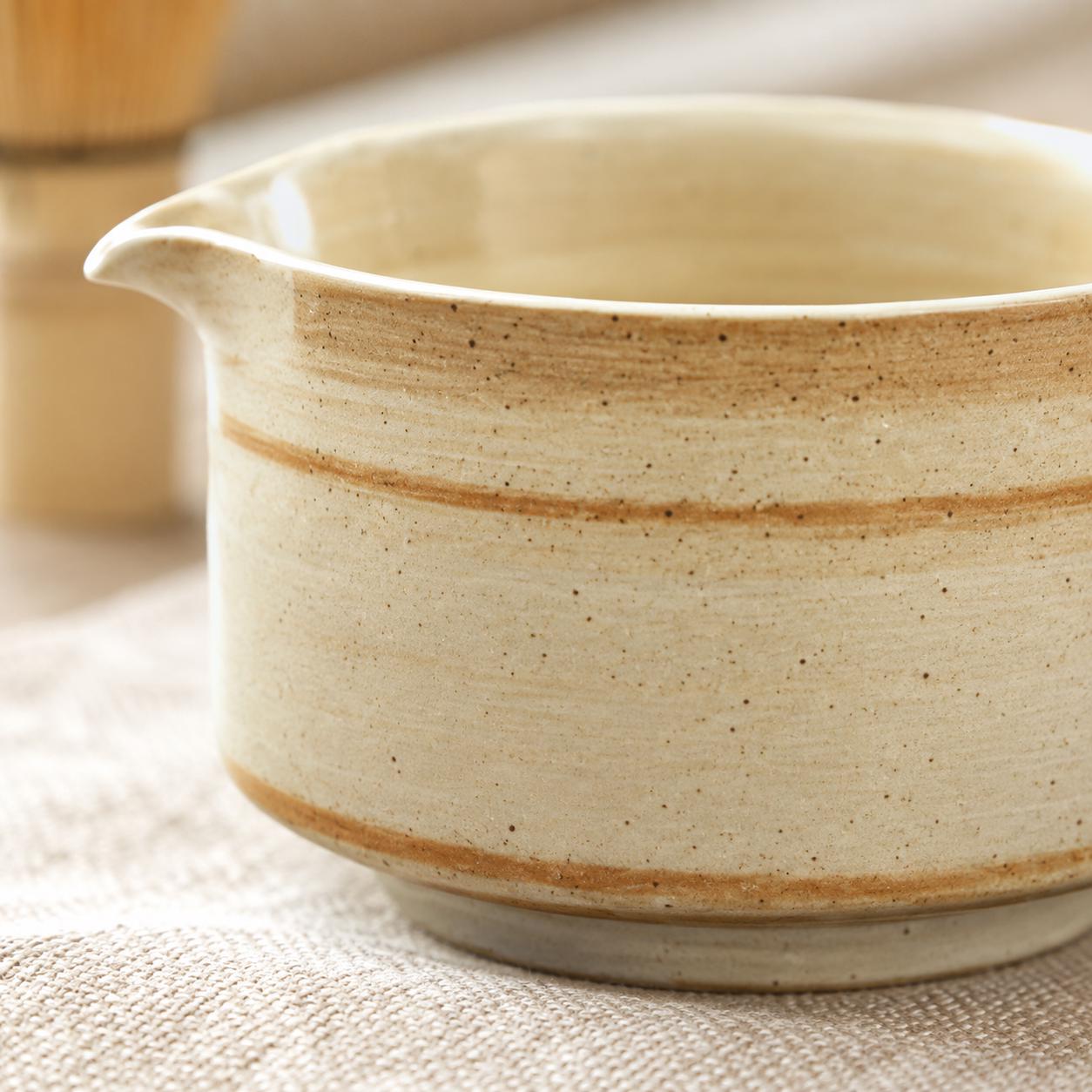 Ceramic Matcha Bowl Set - Artisanal Tea Service for Everyday Enjoyment