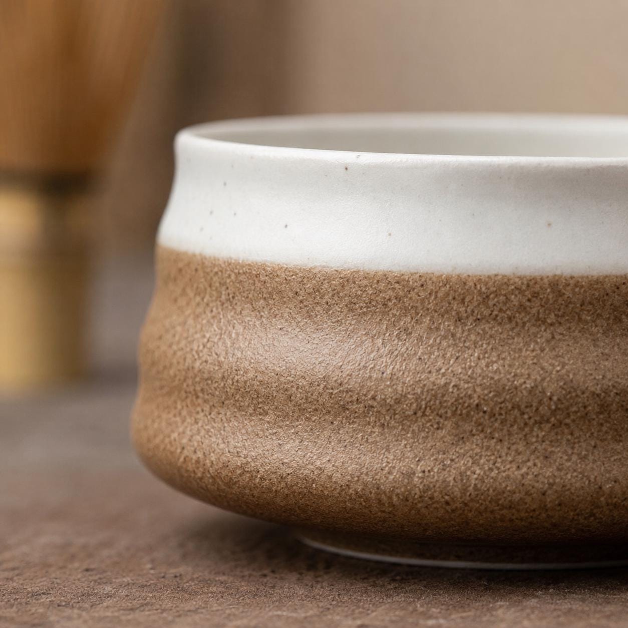 Ensemble de bols à matcha en céramique - Service à thé contemporain pour les cuisines Japandi