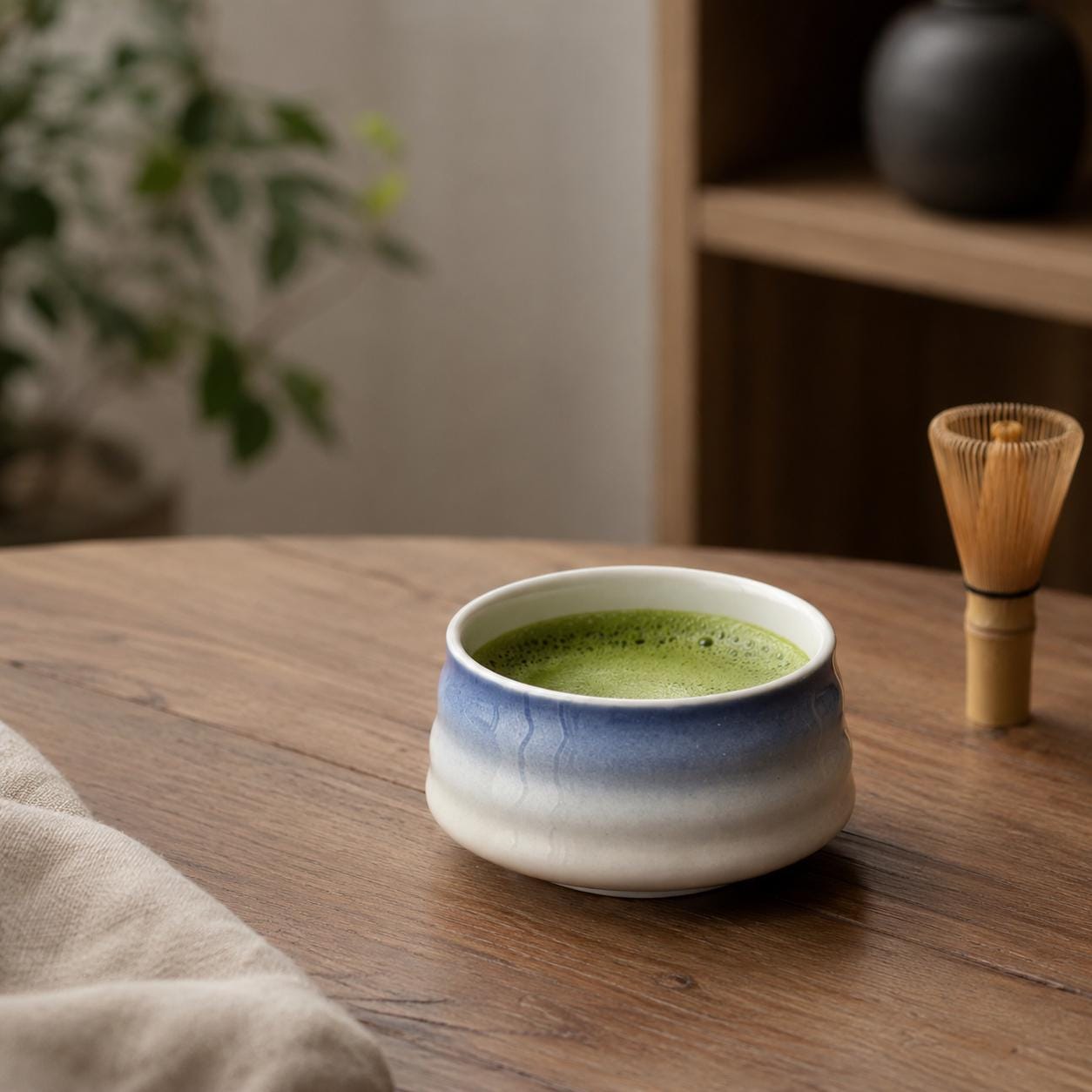 Ensemble de bols à matcha en céramique - Ensemble de cérémonie du thé minimaliste pour les rituels du matcha de tous les jours