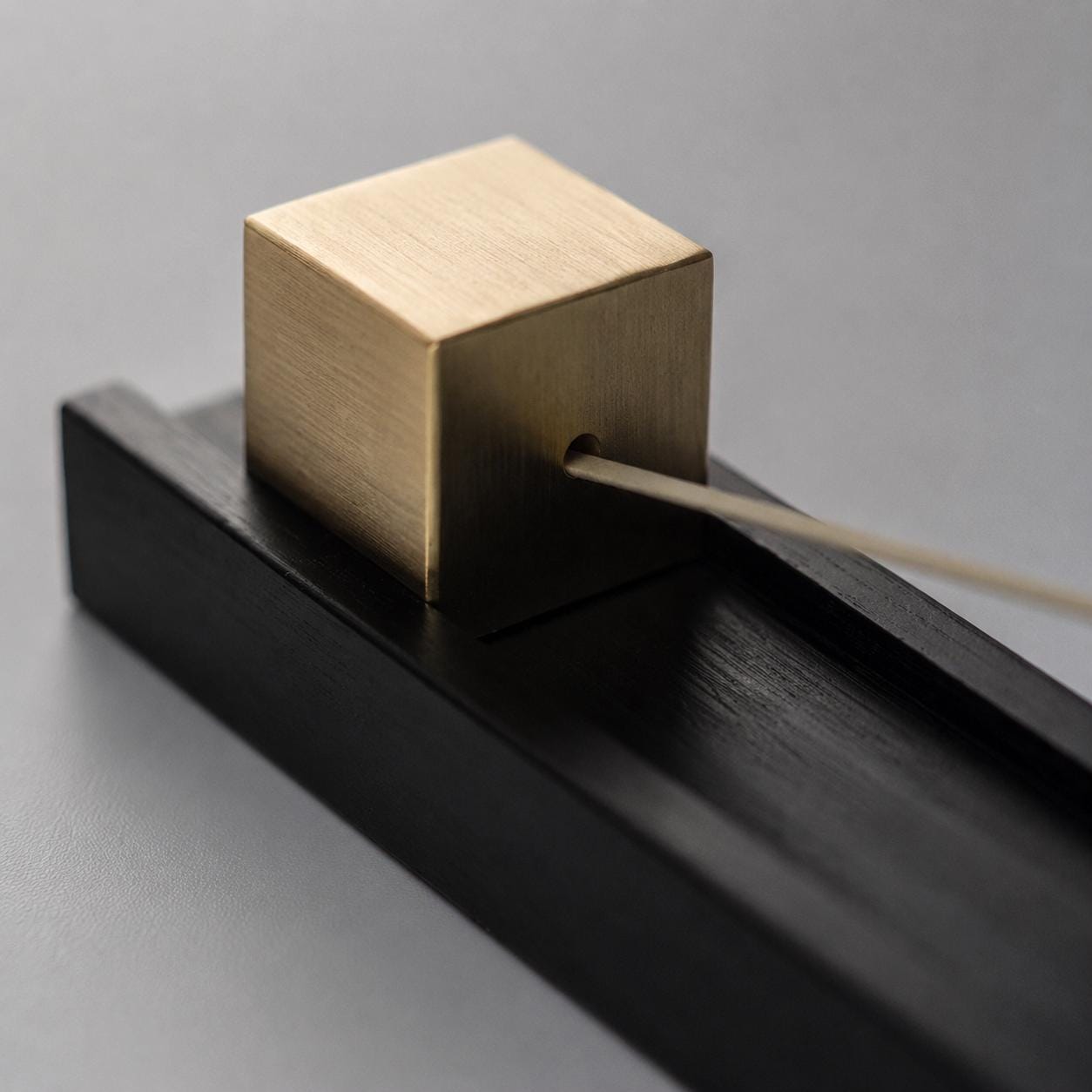 Zen Blackwood Incense Holder - Wabi Sabi Incense Burner