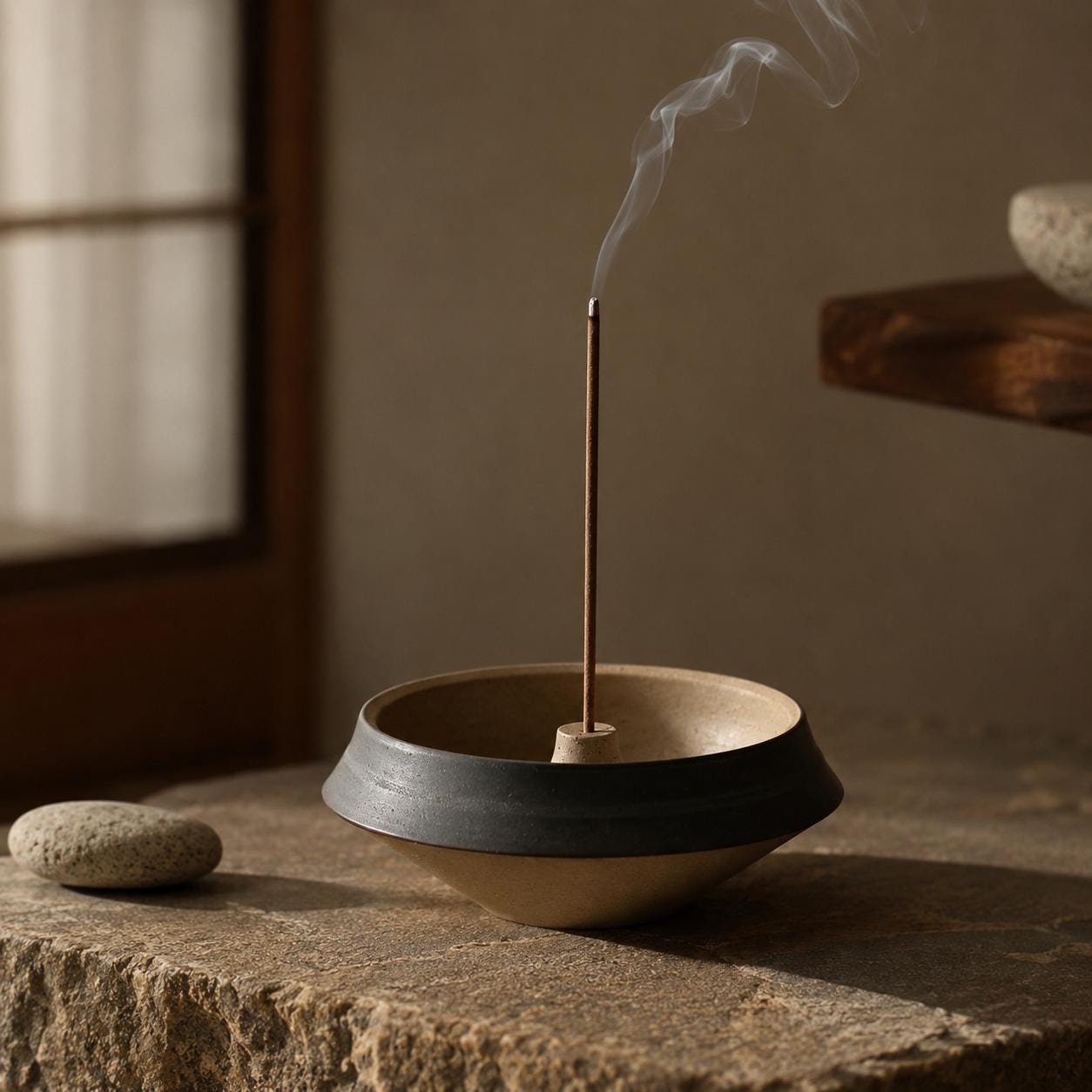 Japanese Incense Holder Decor - Wabi Sabi Incense Burner