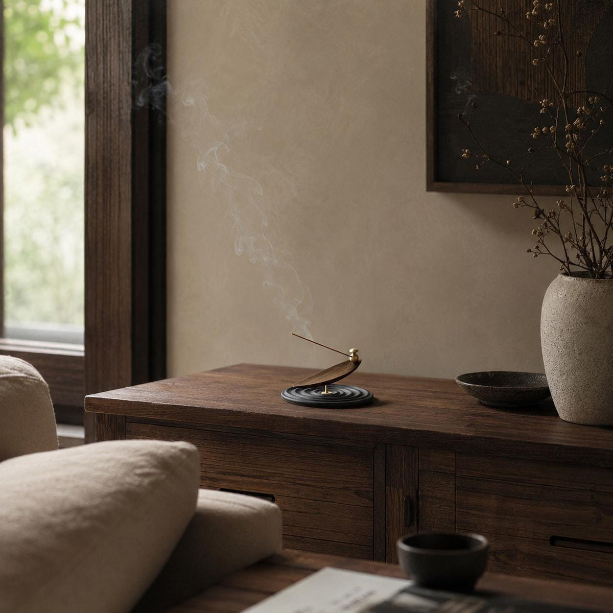 Concentric Circle Incense Holder
