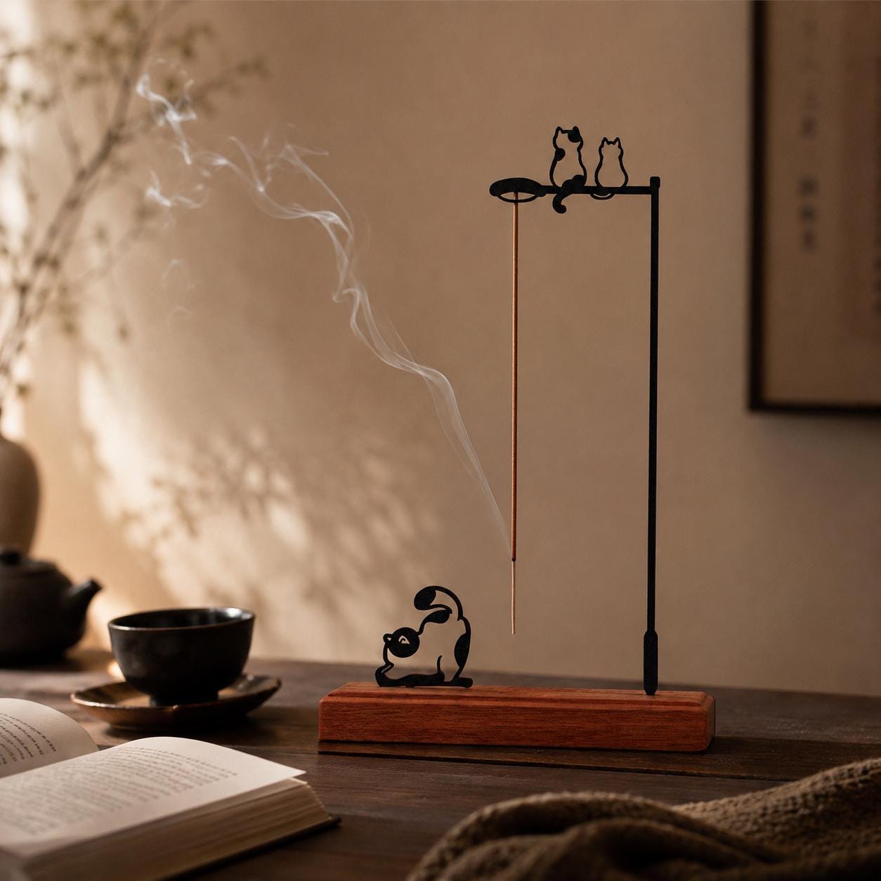 Minimalist Incense Holder - Wabi Sabi Incense Burner