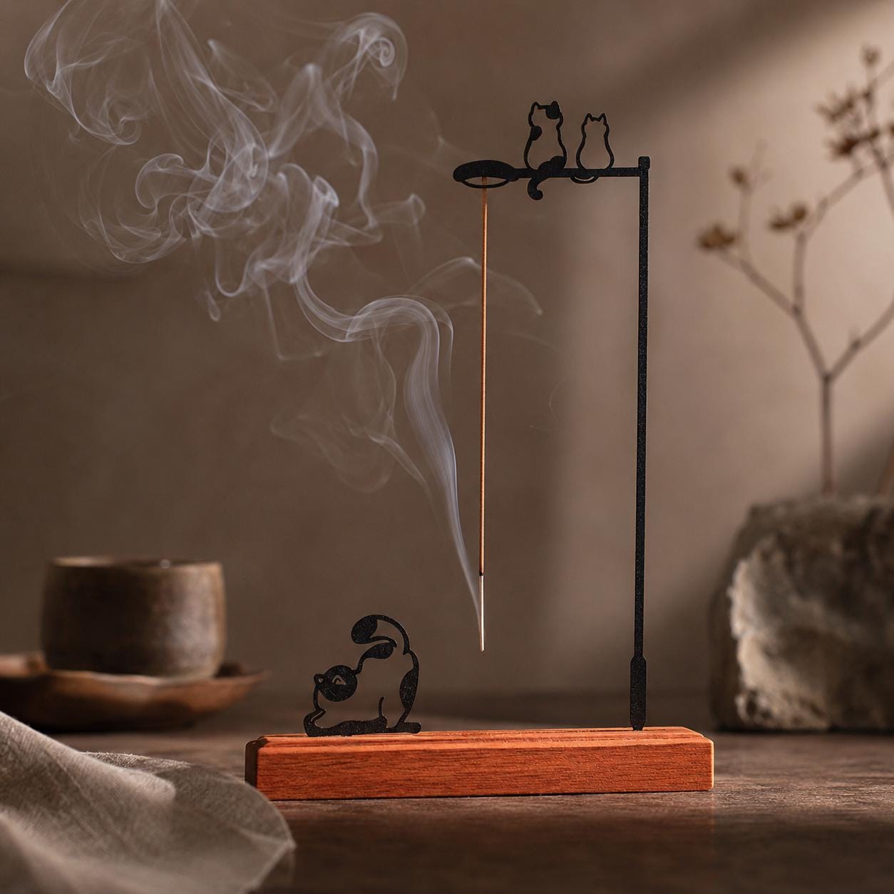 Minimalist Incense Holder - Wabi Sabi Incense Burner