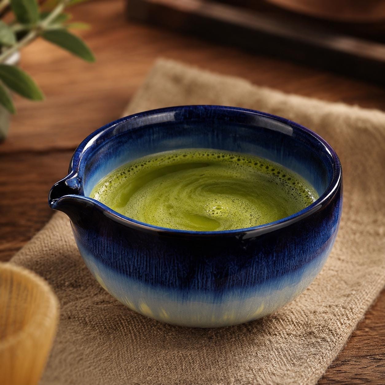 Ceramic Matcha Bowl Set - Japanese Ceramic Tea Set for Calm Matcha Preparation