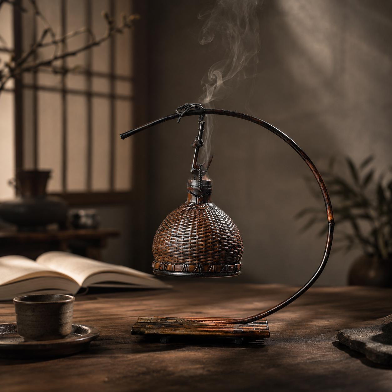 Japanese Incense Holder - Decorative Wabi Sabi Incense Burner