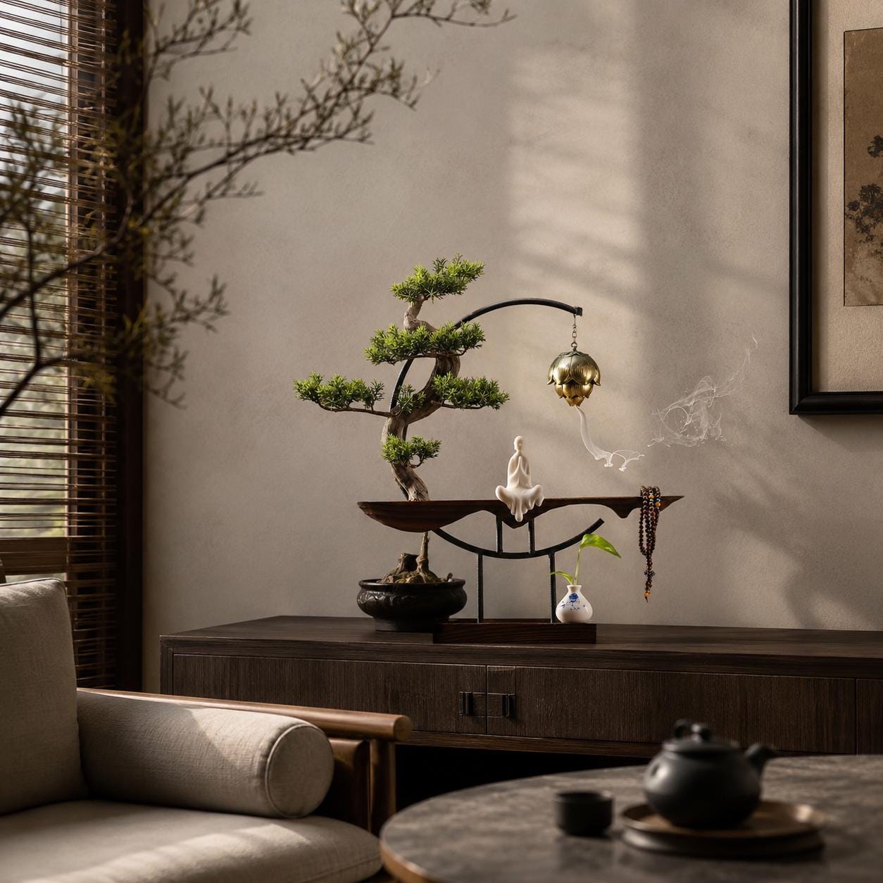 Porte-encens Zen – Brûle-encens décoratif Japandi