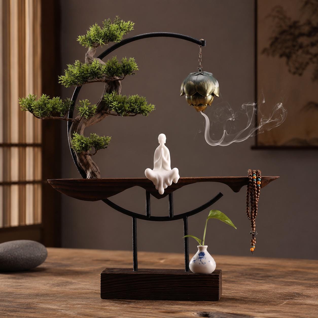 Porte-encens Zen – Brûle-encens décoratif Japandi
