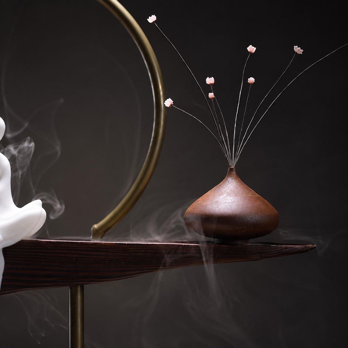 Porte-encens figurine sur arche