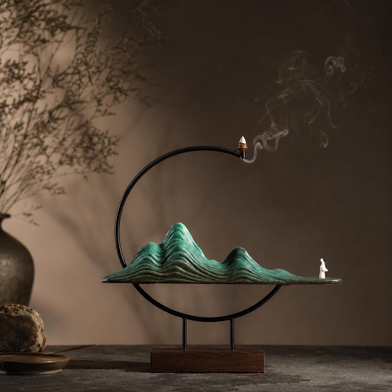 Porte-encens Wabi Sabi - Brûle-encens japonais