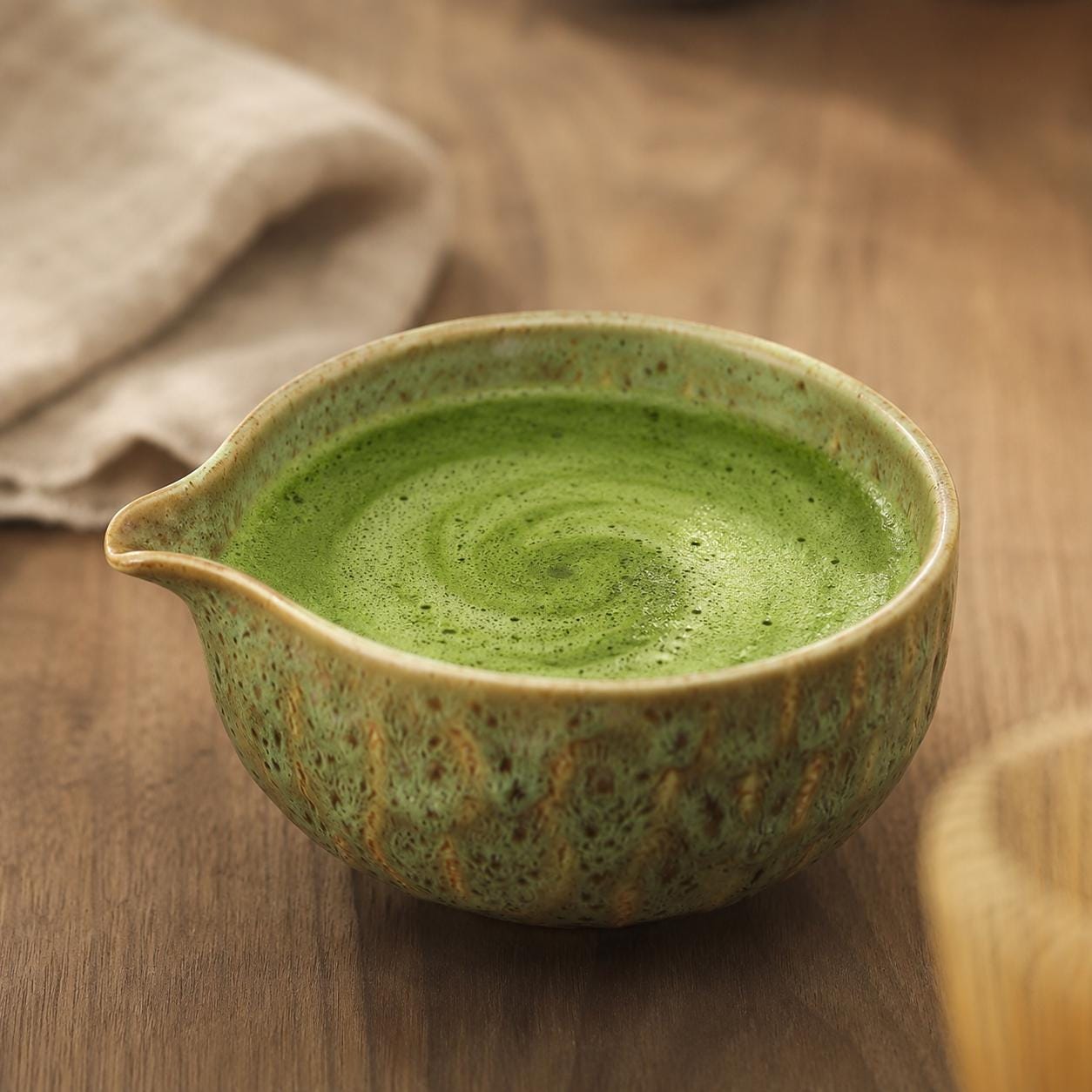 Ensemble de bols à matcha en céramique - Service à thé japonais en grès pour des rituels quotidiens doux