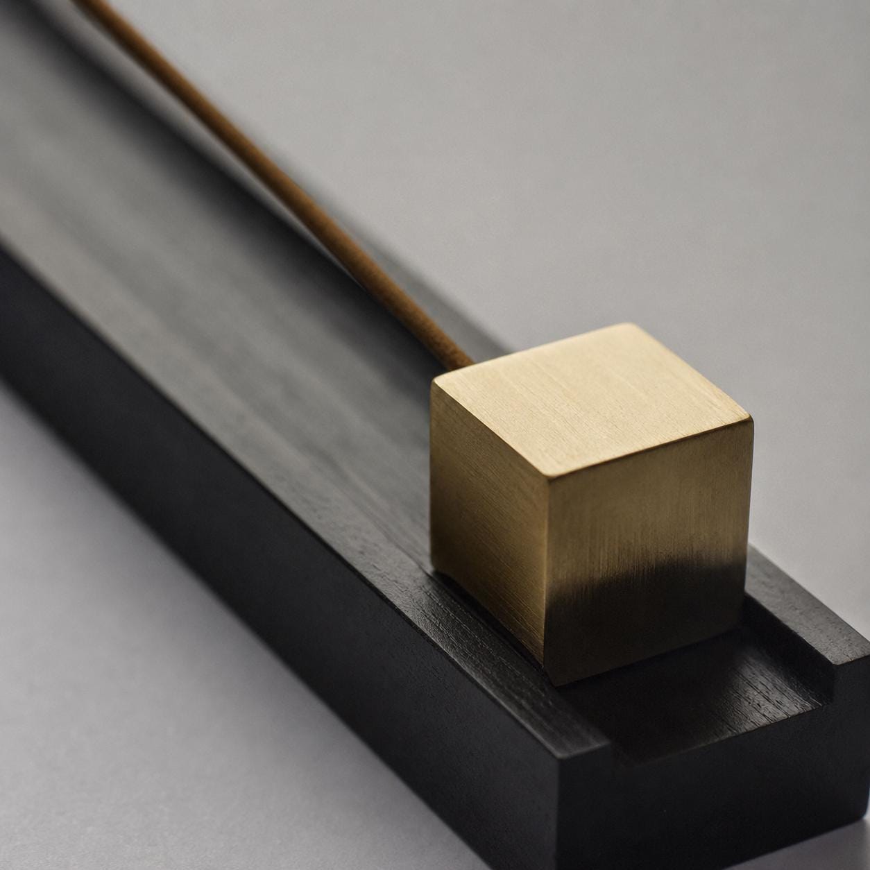 Zen Blackwood Incense Holder - Wabi Sabi Incense Burner