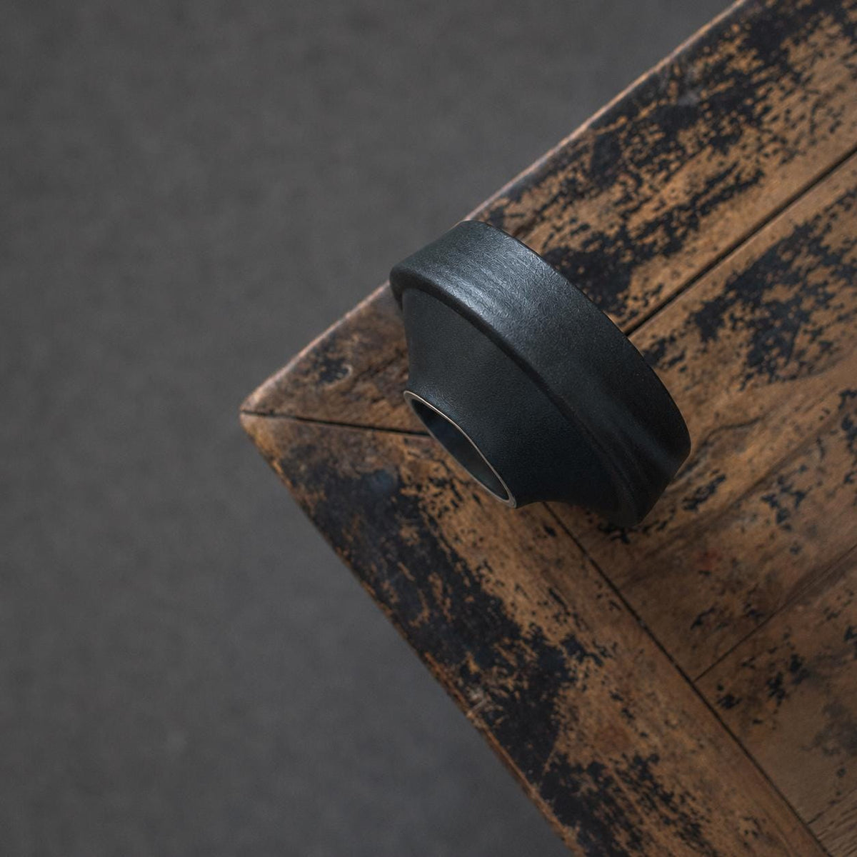 Incense Holder – With Bowl Tray Ceramic Dark