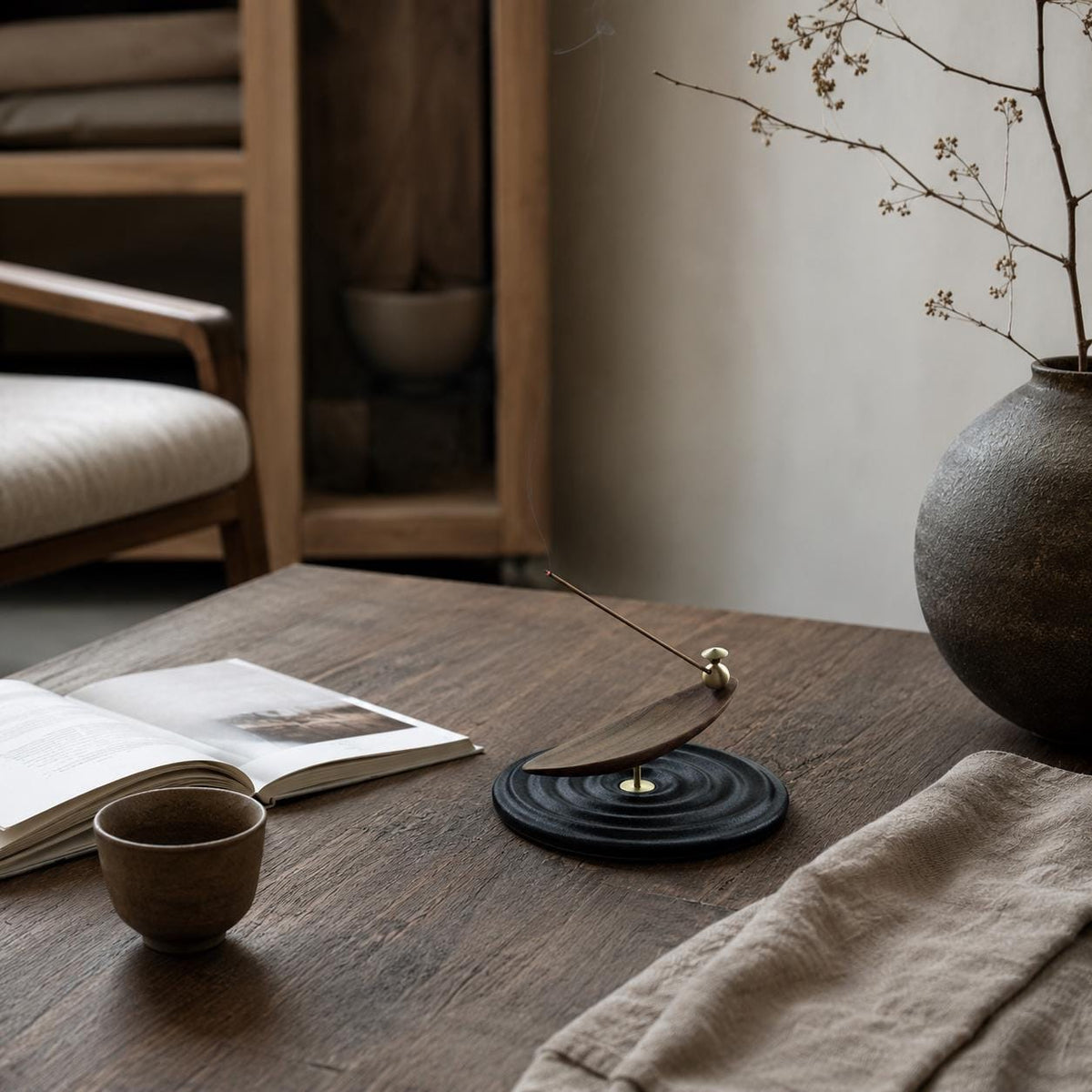 Concentric Circle Incense Holder