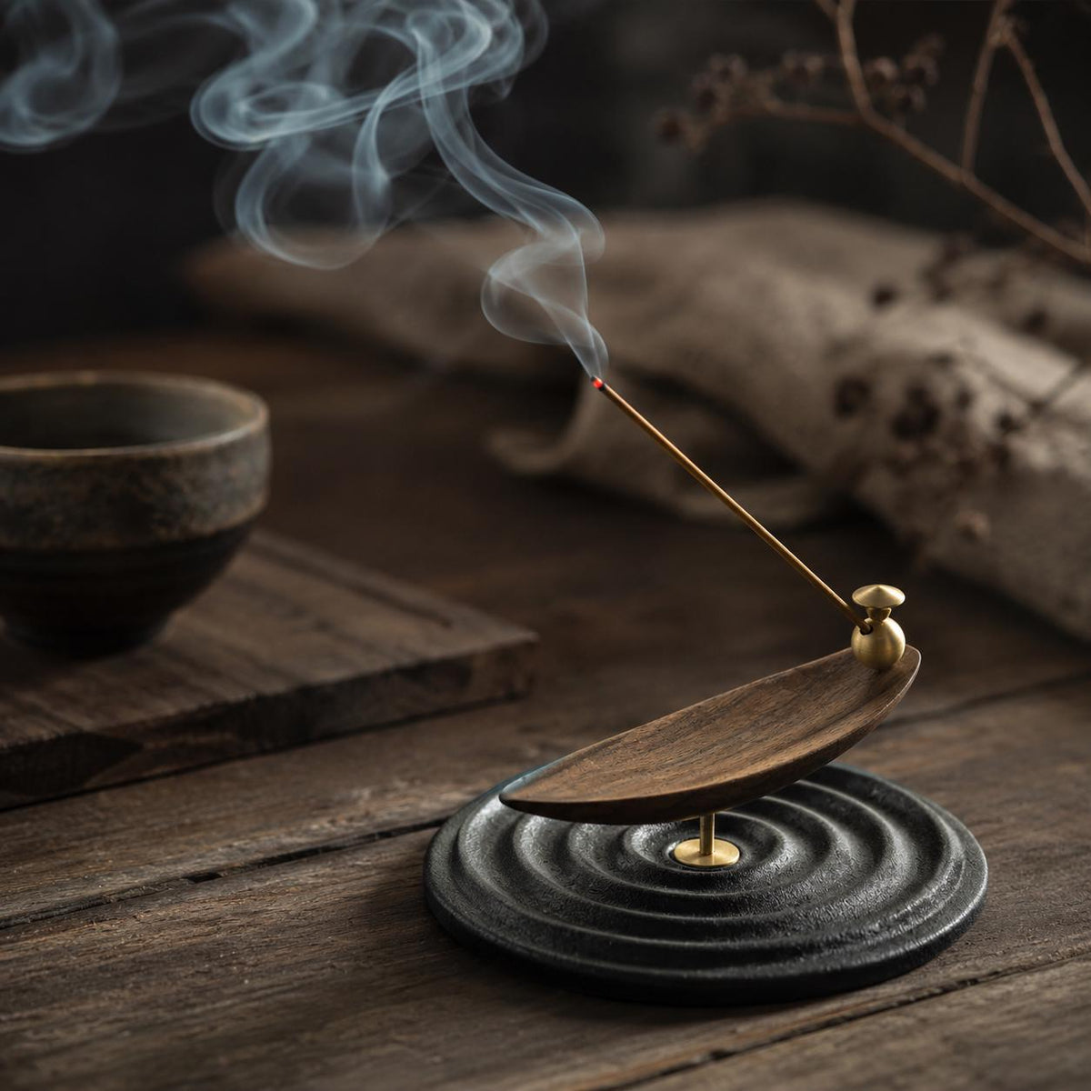 Concentric Circle Incense Holder