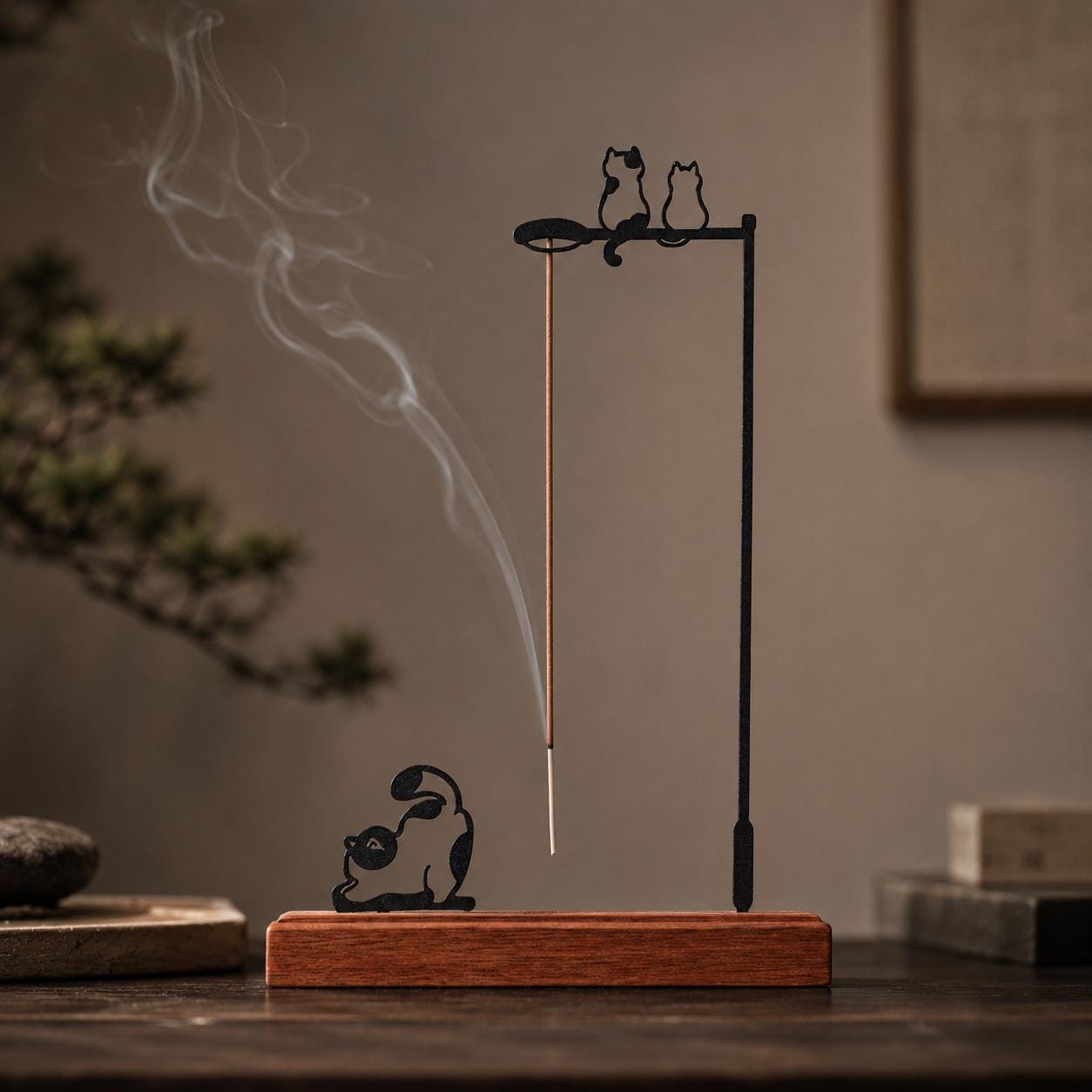 Minimalist Incense Holder - Wabi Sabi Incense Burner